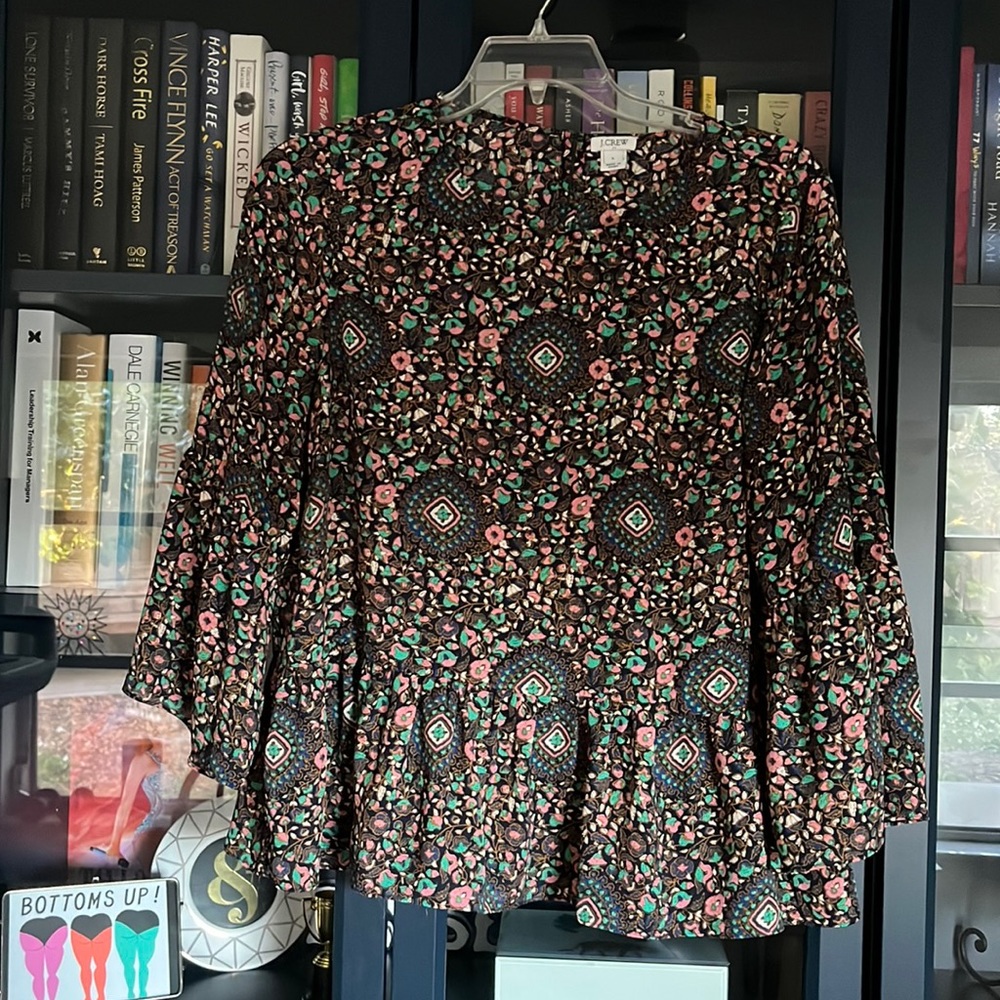 Jcrew Printed Top